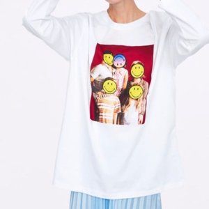 ZARA SMILEY® ORIGINALS Graphic T-shirt S